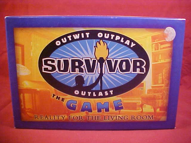 2003 SURVIVOR THE GAME REALITY COMPLETE