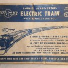 Vintage Electric Train Lot Original Happy Time Train Box 8 Cars 1 Locomotive