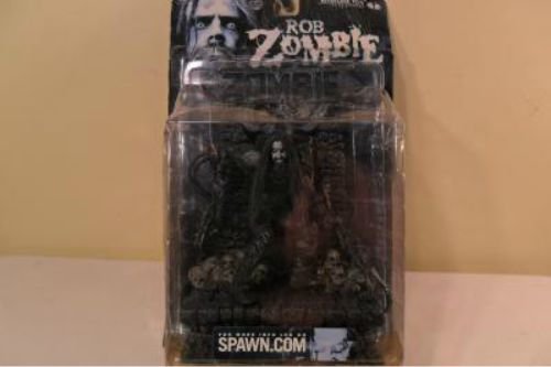 MIP 2000 McFarlane Spawn "Rob Zombie Super Stage Figure " Heavy Solid Stone Base