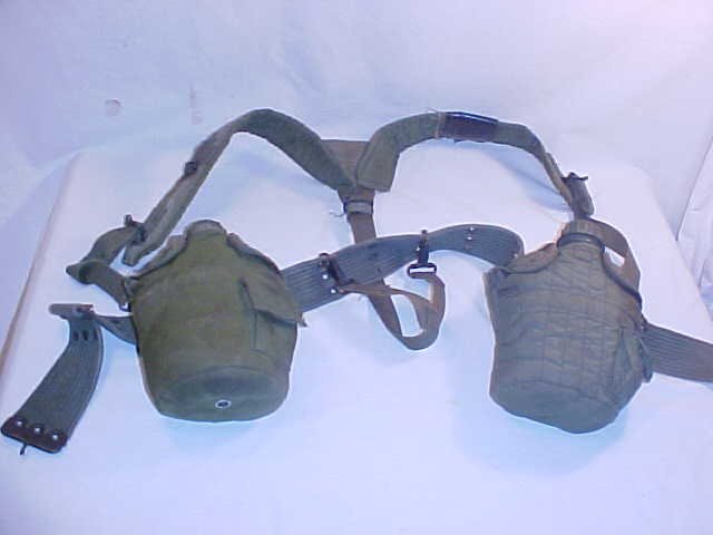 US ARMY MILITARY FIELD GEAR CANTEEN POUCH BAG BELT