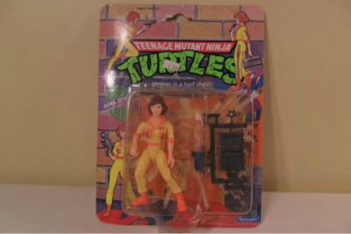 1990 April O'Neil Action Figure NEW Mutant Ninja Turtles MIP