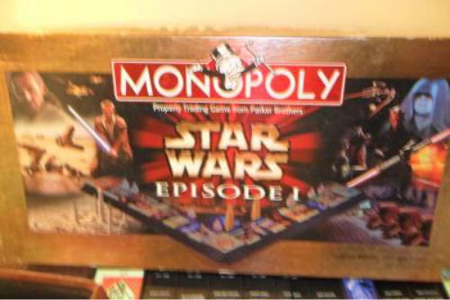 Star Wars Episode 1 Collector Edition Monopoly 3-D board game complete 1999
