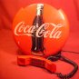 1995 COCA-COLA CORDED PHONE FLASHES WHEN RINGING