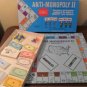 1977 Anti-Monopoly II 2 Complete National Games Ralph Anspech