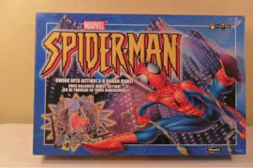2003 Marvel SPIDERMAN Swing Into Action 3D Board Game