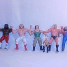 LOT OF 6 WWF WCW WRESTLING FIGURES 1984-85