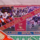1987 VCR COLLEGE FOOTBALL BOWL BOARD GAME COMPLETE