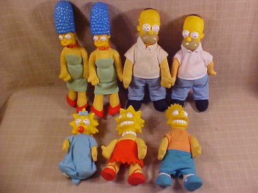 the simpsons burger king toys 1990