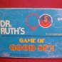1985 DR. RUTH'S GAME OF SEX BOARD GAME