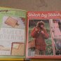 Stitch by Stitch binder full of knitting,crochet,needlework step by step #2