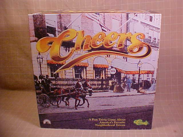 1992 CLASSIC CHEERS TRIVIA BOARD GAME COMPLETE