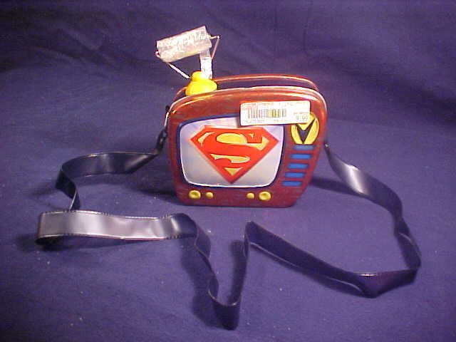 MINT SUPERMAN MINI TV TOTE DC COMICS
