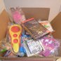Large Box filled with collectible McDonald's and Burger King Happy Meal Toys