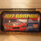 2005 MIB Jeff Gordon Nascar 7x13 Clock