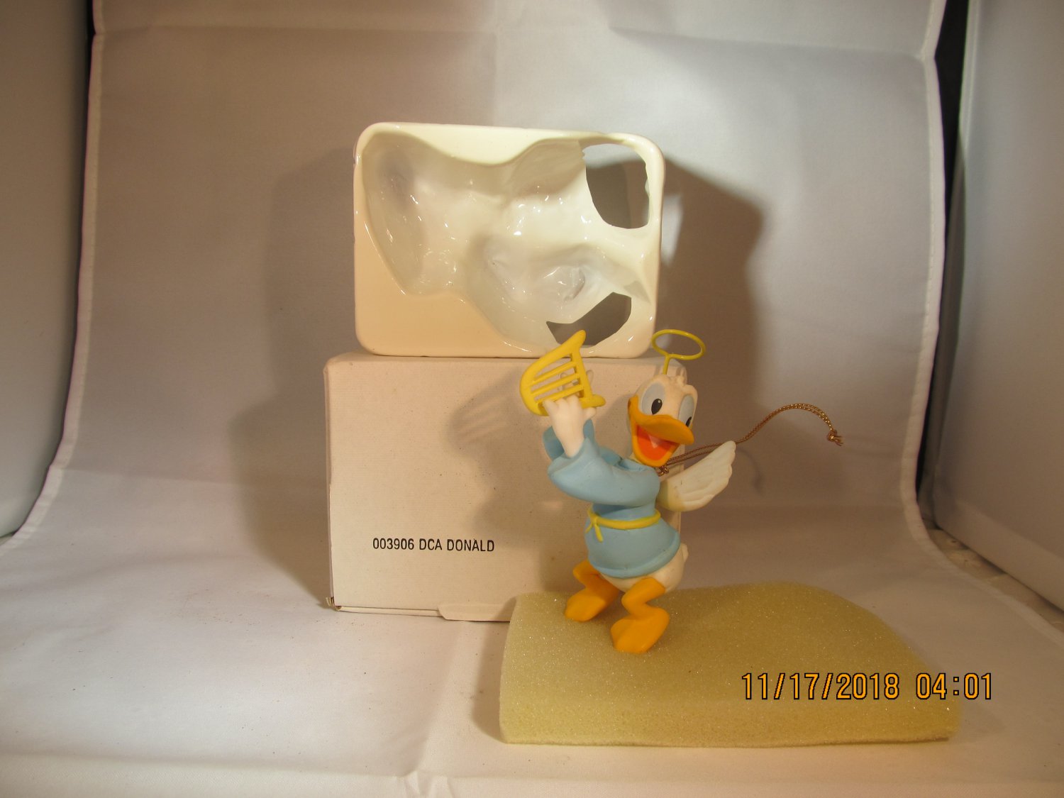 Disney Christmas Magic Ornament Donald Duck by Grolier in Box