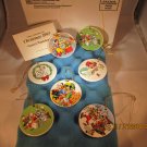Disney Lot of 10 Christmas 1993-95 ornaments round Grolier