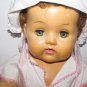 Vintage AMERICAN CHARACTER 18â�� TINY TEARS BABY Rock-A-Bye Eyes HP HEAD RUBBER