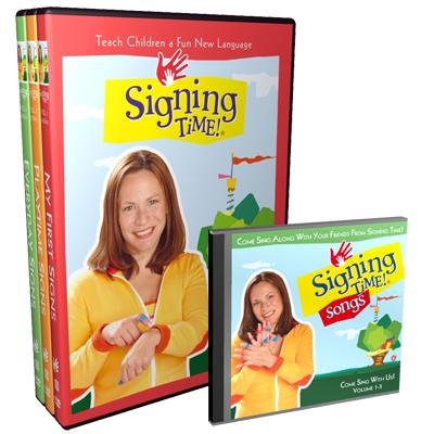 Signing Time Vol. 1-3 DVD Gift Set