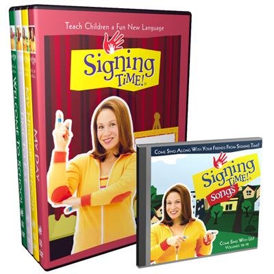 Signing Time Vol. 10-13 DVD Gift Set