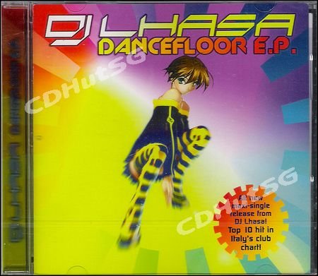 DJ Lhasa DANCEFLOOR EP Mixes CD Euro Techno Hot! SEALED