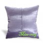 2 THAI SILK CUSHION PILLOW COVER PURPLE TWO-TONE / 1156