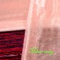2 THAI SILK CUSHION CASE PILLOW COVER RED RIBBON / 1165