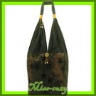 THAI SILK HANDBAG SHOULDER BAG HOBO BROWN TOTE HIPPIE / B133
