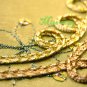 THAI SILK SHOULDER BAG HANDBAG GOLD EMBROIDERED TOTE HOBO / B148