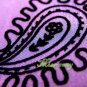 THAI SILK SHOULDER BAG HOBO PURPLE TOTE HIPPIE / B134