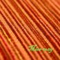 2 THAI SILK CUSHION CASE PILLOW COVERS BROWN/ORANGE / 1185