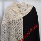 Victoria Hand Knit Lace Scarf