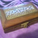 Vintage Handmade wooden box from India