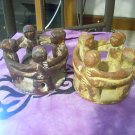 Vintage Sculpture from India Pottery