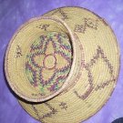 Authentic Handmade African Basket Unique Shape!