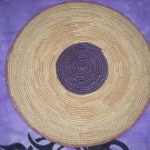 Authentic Handmade African Flat Basket