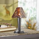 Leopard Print Tealight Lamp