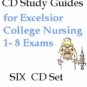 Excelsior College NURSING EXAMS 1-8 CD Study Guides