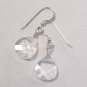 Clear Swarovski Briolette Teardrop Earrings