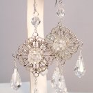 Natasha Tear Drop Filigree Earrings