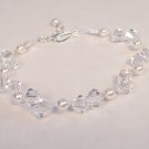 Fionna Crystal and Pearl Illusion Bracelet