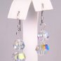 Bianca Crystal Drop Bridal Earrings - Sterling Silver - Wedding Earrings