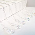 Crystal Pendant Necklaces - Bridesmaid Jewelry - Crystal AB