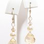 Golden Shadow Teardrop Bridesmaid Earrings - 14k Gold Filled