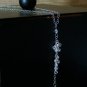 Cammie Crystal Y Drop necklace - Wedding Jewelry Cluster Necklace