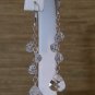 Clear Teardrop Cluster Earrings - Wedding Earrings - Sterling Silver