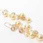 Golden Brown Chandelier Earrings - 14k Gold Filled