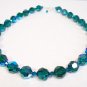 Emerald Green Chunky Crystal Necklace - Bridesmaid Necklace