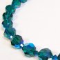 Emerald Green Chunky Crystal Necklace - Bridesmaid Necklace