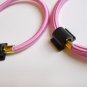 100 pcs..3mm Plastic Ponytail Holder Base for DIY in Black and Clear