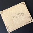 100pc Scroll Imprint Hair Clip Display Card in Brown for Hair Accessories and Jewelry for DIY(DC-20)
